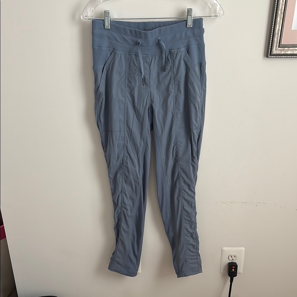 Lululemon Blue Gray Jogger Pants 25 inch inseam. Size 4